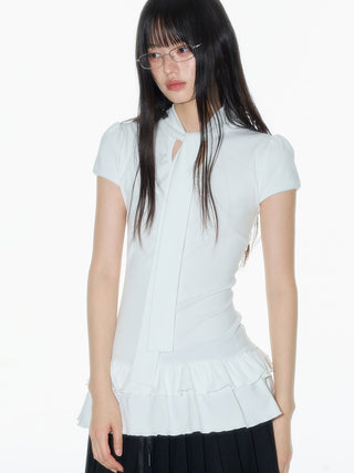 [OTR] puffed sleeve tee