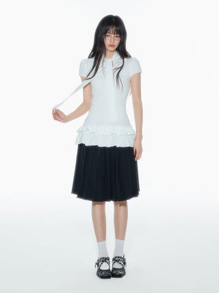 [OTR] puffed sleeve tee