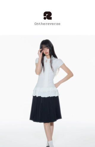 [OTR] puffed sleeve tee