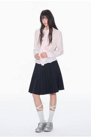 [OTR] bow striped shirt