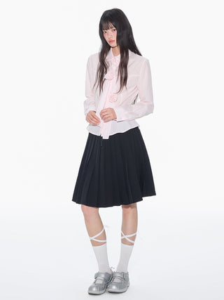 [OTR] bow striped shirt