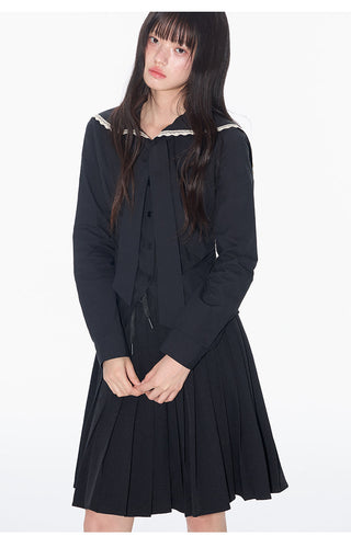 [OTR] sailor collar shirt
