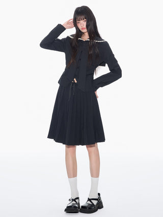 [OTR] sailor collar shirt