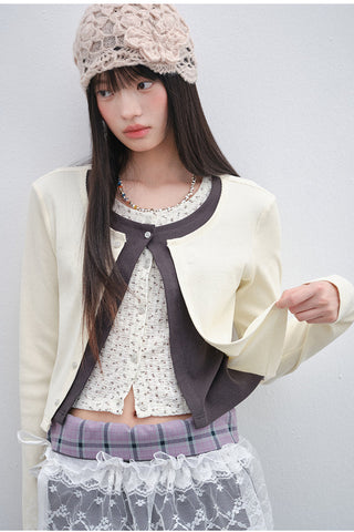 [OTR] polka dot cardigan