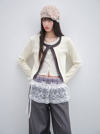 [OTR] polka dot cardigan