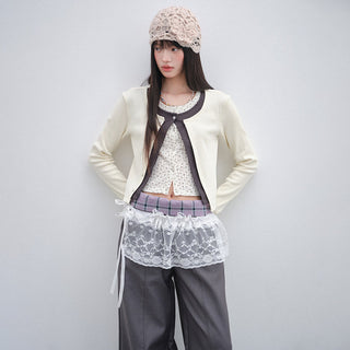[OTR] polka dot cardigan