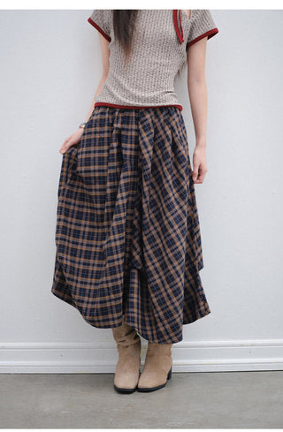 [OTR] plaid skirt
