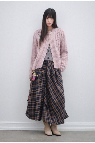 [OTR] plaid skirt