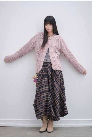 [OTR] plaid skirt