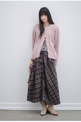 [OTR] plaid skirt