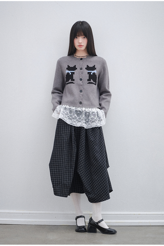 [OTR] plaid skirt