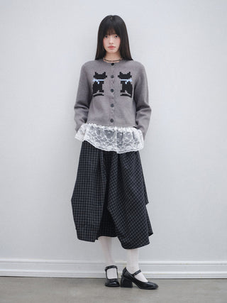 [OTR] plaid skirt
