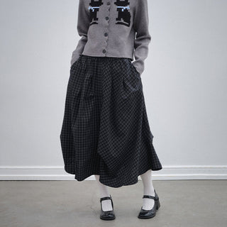 [OTR] plaid skirt