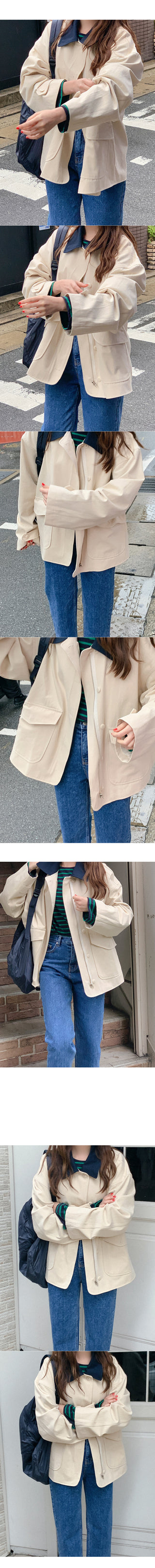 Two-tone cotton hoodie