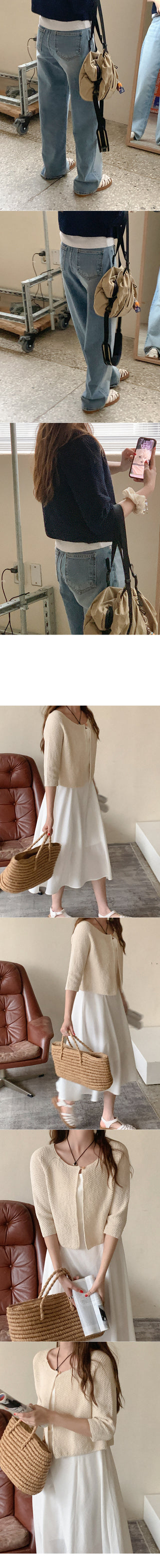 Button cardigan