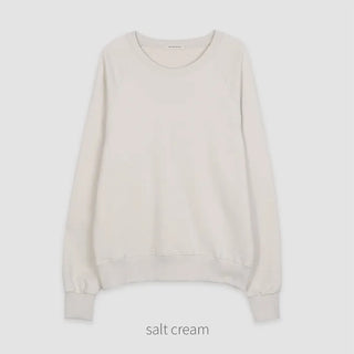 Fleece-lined sweatshirt