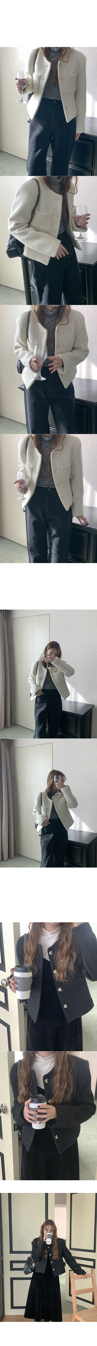 Pocket wool jacket