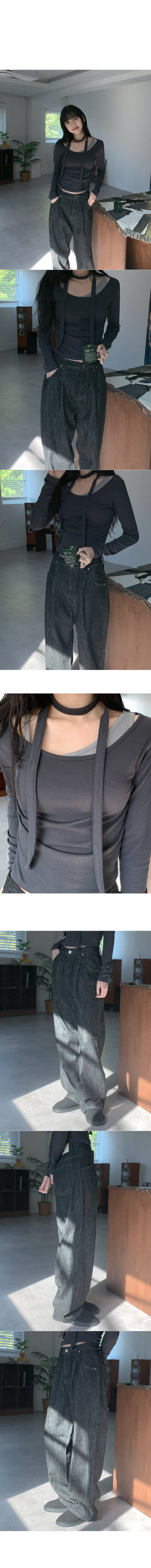 Raglan knit zip-up