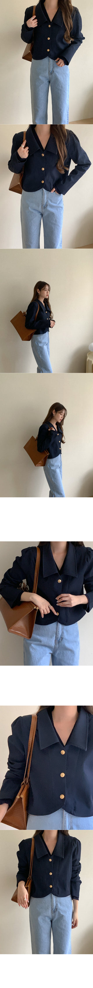 Short collar jacket
