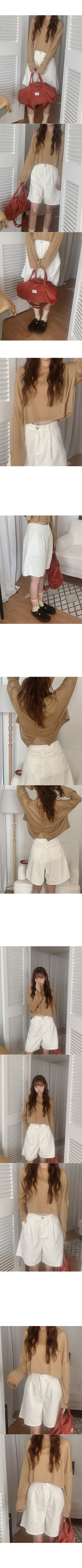 Wool Melange Knit Cardigan