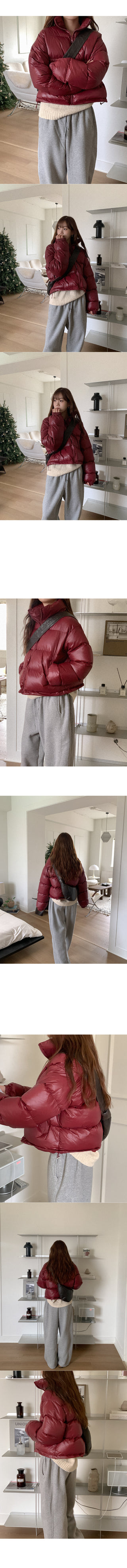 High-neck well-padded