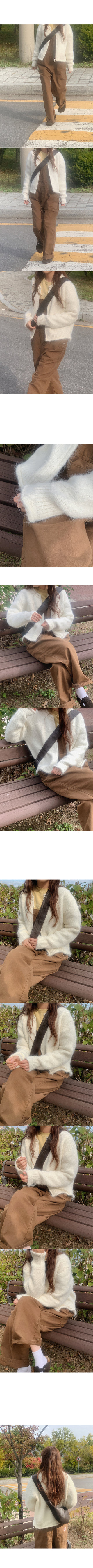 Wool 2-Way Knit Hoodie