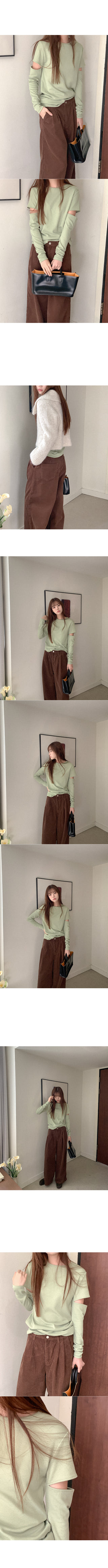Wool high-neck knit hoodie
