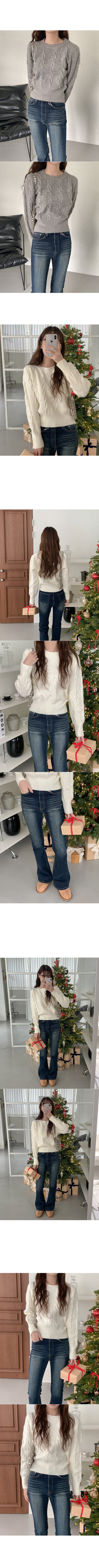 High-neck buckle fur jacket
