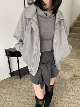 Ribbon Wrap Layered Leggings Pants