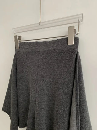 Ribbon Wrap Layered Leggings Pants