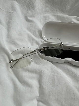 Geek Chic Rimless Glasses
