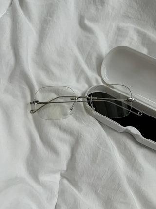 Geek Chic Rimless Glasses
