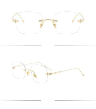 Geek Chic Rimless Glasses
