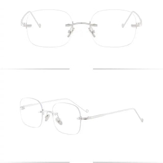 Geek Chic Rimless Glasses