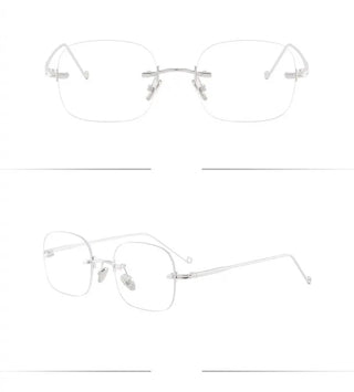 Geek Chic Rimless Glasses