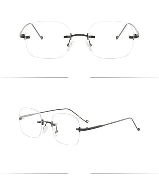 Geek Chic Rimless Glasses