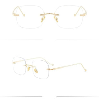 Geek Chic Rimless Glasses