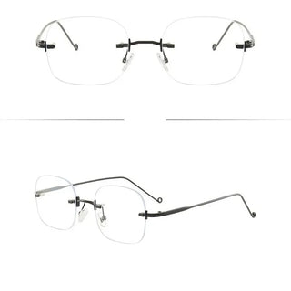 Geek Chic Rimless Glasses