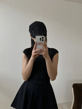 Studded Ching Hunting Cap