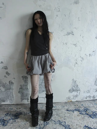 Pumpkin Balloon Skirt Pants