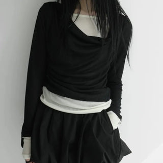 Pumpkin Balloon Skirt Pants