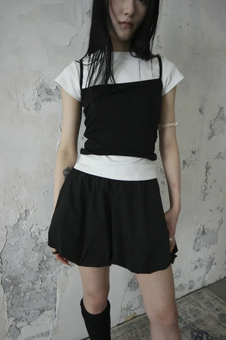 Pumpkin Balloon Skirt Pants