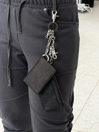 Vintage Keyring Card Wallet
