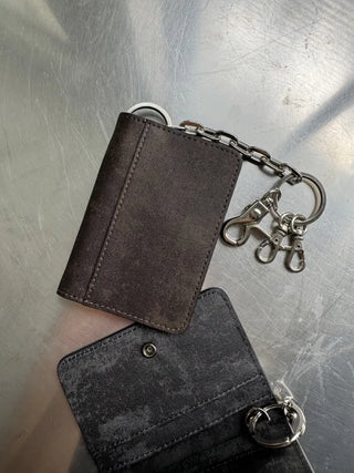 Vintage Keyring Card Wallet