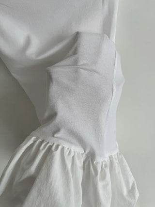 Pumpkin Tube Top Mini Dress