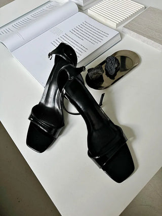 Open toe toe open sandals high heels