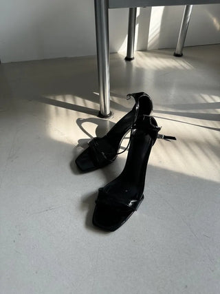 Open toe toe open sandals high heels