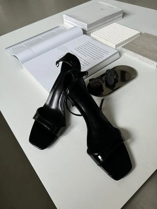 Open toe toe open sandals high heels