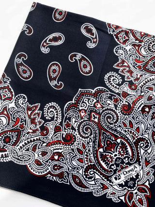 50cm, 60cm Paisley Bandana Cotton Handkerchief Scarf Hair Band Headband