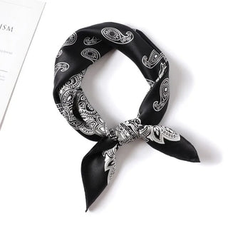 50cm, 60cm Paisley Bandana Cotton Handkerchief Scarf Hair Band Headband